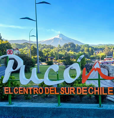 Bienvenida a Pucón